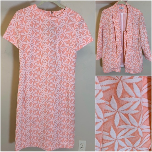 Vintage Dresses & Skirts - Vintage Country Charm Yorkville Crimplene Two Piece Suit Dress & Jacket